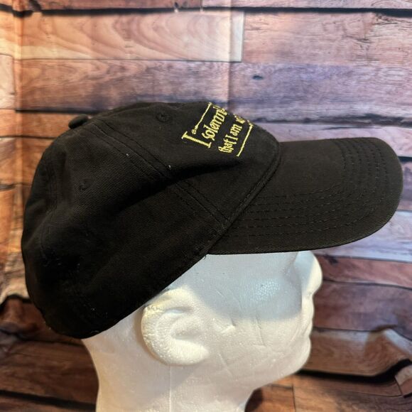 Harry Potter "I Solemnly Swear" Black Adjustable Baseball Cap Hat Marauder Fan - Picture 2 of 8